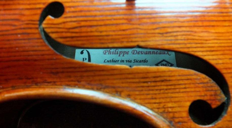 Etichetta del violino